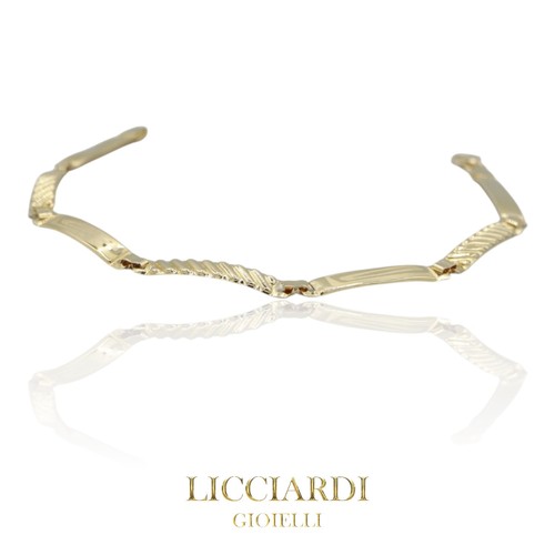 Bracciale uomo piastre - , oro