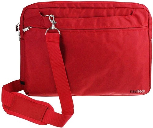 Navitech red bag for - red, wacom