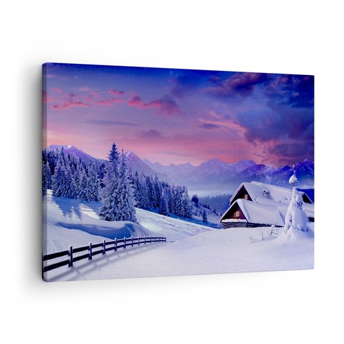 Quadro tela 70x50cm inverno - su,