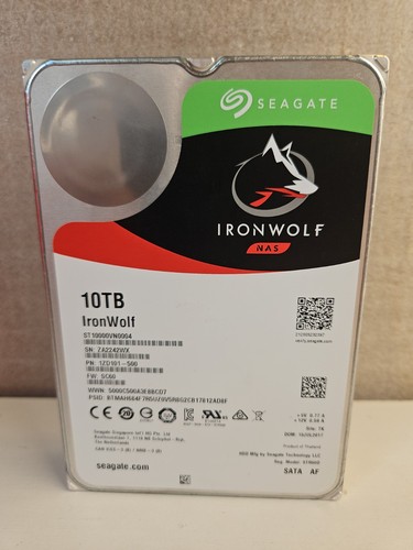 Seagate ironwolf 10tb - 10tb, 3.5"
