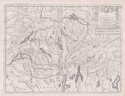 Svizzera carta mappa ruchat - svizzera,