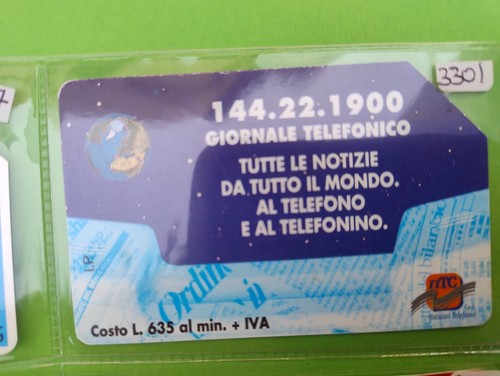 Schede telefoniche prp - schede,