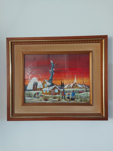 Quadro ugo morea paesaggio - –,