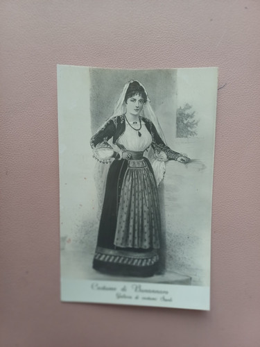 Cartolina galleria costumi - cartolina,