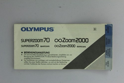 Olympus superzoom zoom - 70,