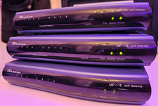 3 x AudioCodes MediaPack