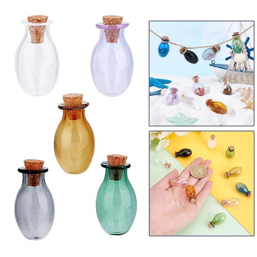 Mini bottiglie vetro con - bottiglie,