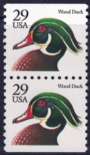 USA 1991 Wooden Duck (Black)