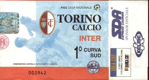 Biglietto torino calcio - torino, inter