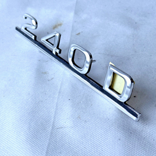 Mercedes 240d emblema - emblema, scritta