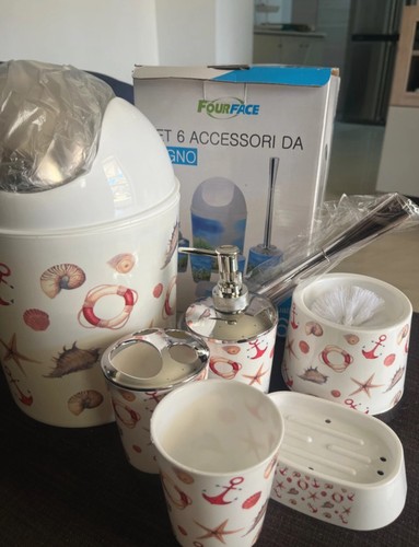 Set accessori bagno - set, pezzi