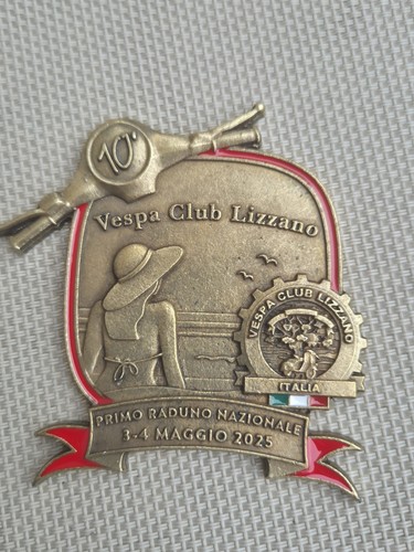 Vespa club placca - placca, plakette