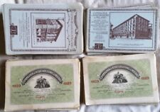 Lotto 400 CARTE ASSORBENTI Compagnia Assicurazione Milano 1925 Carta assorbente