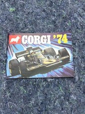 Catalogo giocattoli CORGI 1974