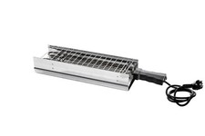 Rosticcera da tavolo bbq per arrosticini e spiedini in acciaio inox CE 1100 watt