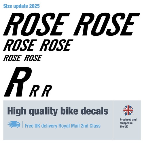 Rose 2025 etichette