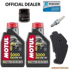 KIT TAGLIANDO PIAGGIO BEVERLY 250 2005 2006 2007 2008 2009 + FILTRI E CANDELA