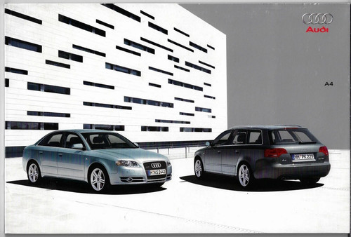 Depliant brochure audi - brochure, a4