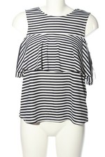 ZARA Top con balze Donna Top