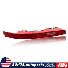 Driver Side Rear Red Bumper