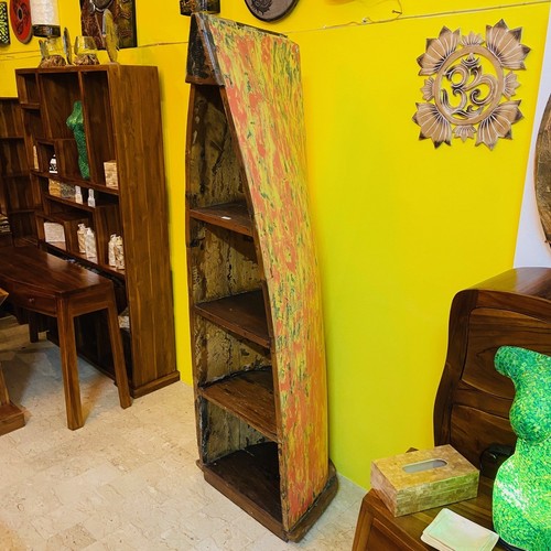 Libreria canoa teak mobile - libreria,