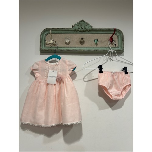 Mayoral light pink girls - girls, dress