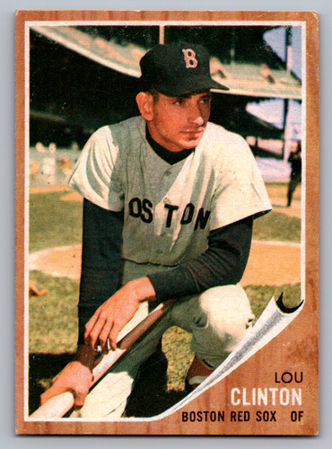 1962 topps 457 lou clinton - topps,
