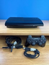 PS3- Sony PlayStation 3 - Super Slim Console - Nera