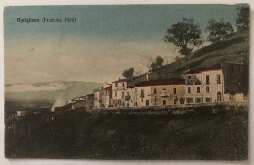 Cartolina aprigliano frazione - cartolina,