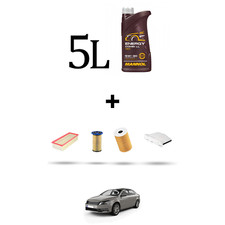 HOFFCAR Kit tagliando 4 FILTRI