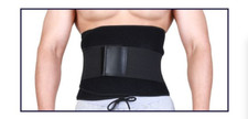 FASCIA ELASTICA BUSTO POSTURALE SCHIENA SUPPORTO TUTORE LOMBARE SPORT INFORTUNIO