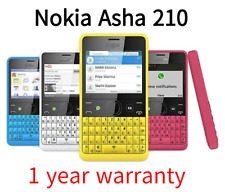 Nokia Asha 210 Dual SIM GSM QWERTY Tastiera Cellulare Bluetooth +1 anno di garanzia