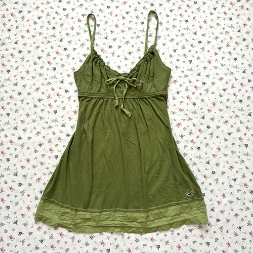 Cami top hollister verde - top,