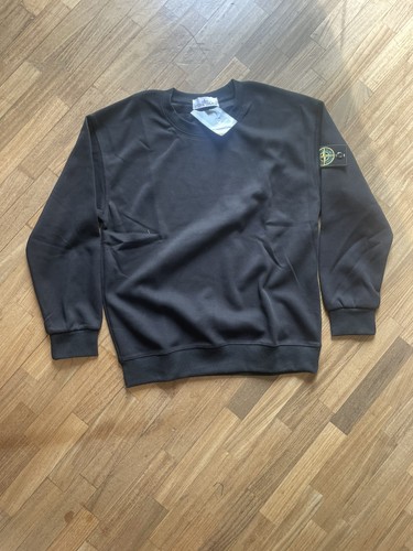 Felpa stone island nera uomo - felpa,