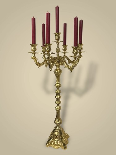 Festivo candeliere candelabro - candeliere,