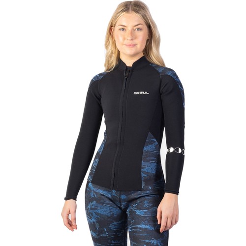 Giacca neoprene gul donna - gul,