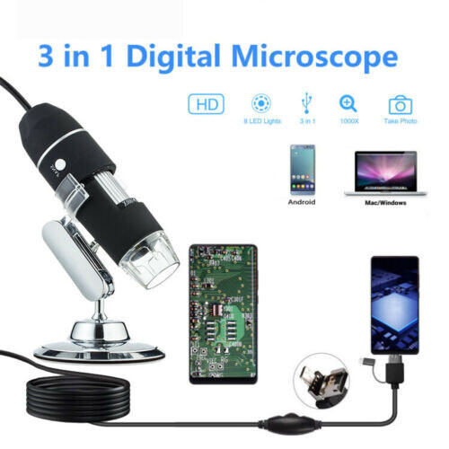 Telecamera per microscopio