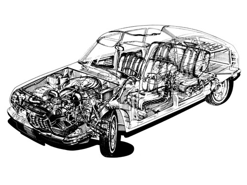 Citroen poster auto - poster,