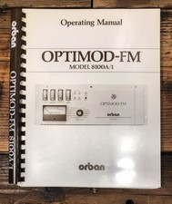 Manuale di servizio Orban