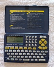 Sharp EL-6850 128kb Organizer elettronico elettronico vintage funzionante