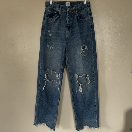 Jeans larghi vita alta bdg - jeans,
