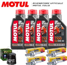 Tagliando HONDA Hornet 600 /600 S 2000 2001 2002 (7100 10W40 + filtro + candele)