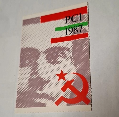 Tessera partito comunista - tessera,