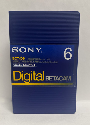 Sony digital betacam - sony,