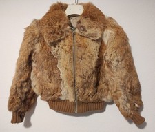 Giacca bomber in pelliccia