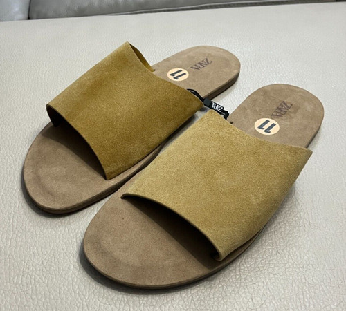 Zara men suede - men's, leather