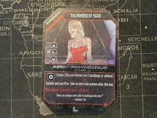 Number Six, Agent Provocateur - FOIL x1 - Base Set - Battlestar Galactica CCG
