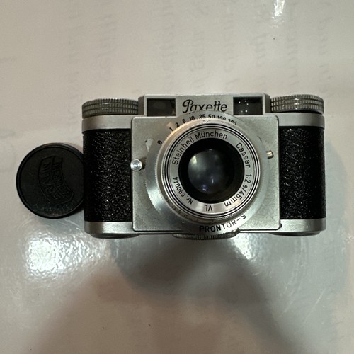 Braun paxette prontor non - paxette,