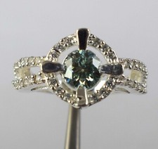 1.29 KT Diamante Blu Solitario