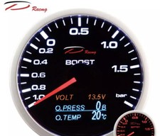 Manometro Turbo DEPO RACING 4/1 60mm Turbo-Temp.olio-Press.olio-Volt